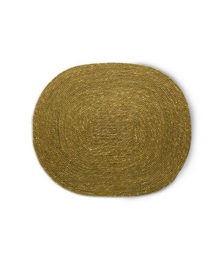 HKLIVING Placemat Soft edge placemat, seaweed