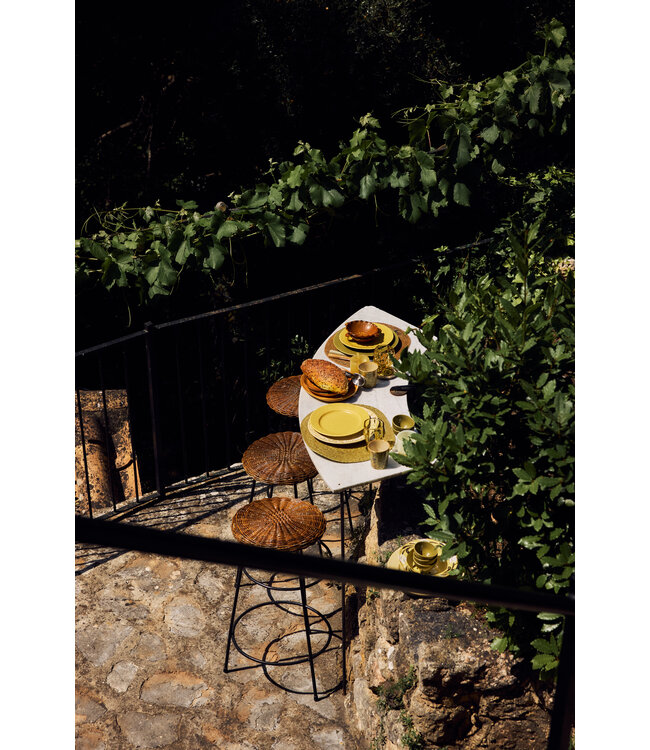 HKLIVING Placemat Soft edge placemat, seaweed