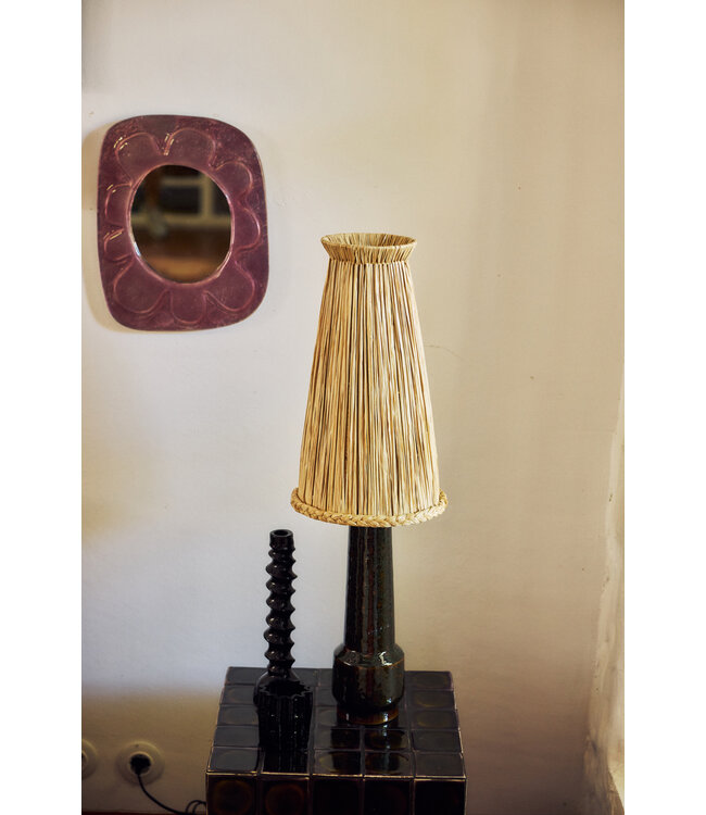 HKLIVING Lampenkap Raffia lamp shade