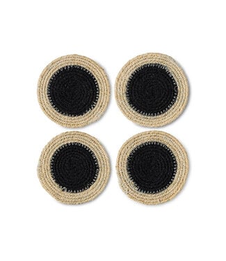 HKLIVING Onderzetters Soft edge coasters, Amalfi (set of 4)