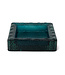 HKLIVING Schaal Sculptural square bowl, teal