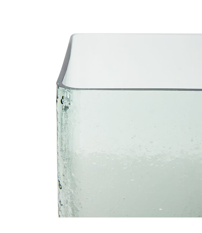 HKLIVING Vaas Cube vase medium, clear