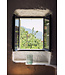 HKLIVING Vaas Cube vase medium, clear