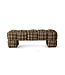 HKLIVING Bank Puffy lobby bench, farmhouse