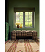 HKLIVING Bank Puffy lobby bench, farmhouse