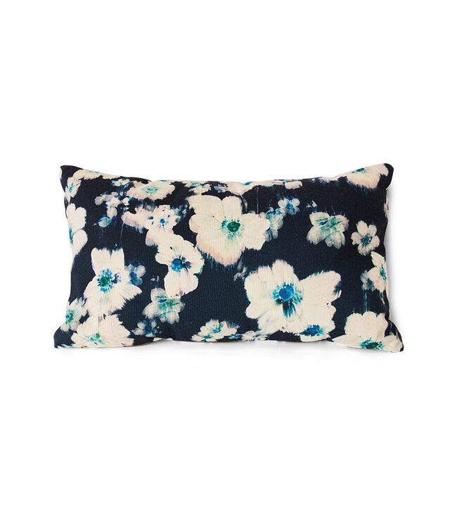 HKLIVING Kussen Printed cushion, blues (60x35cm)