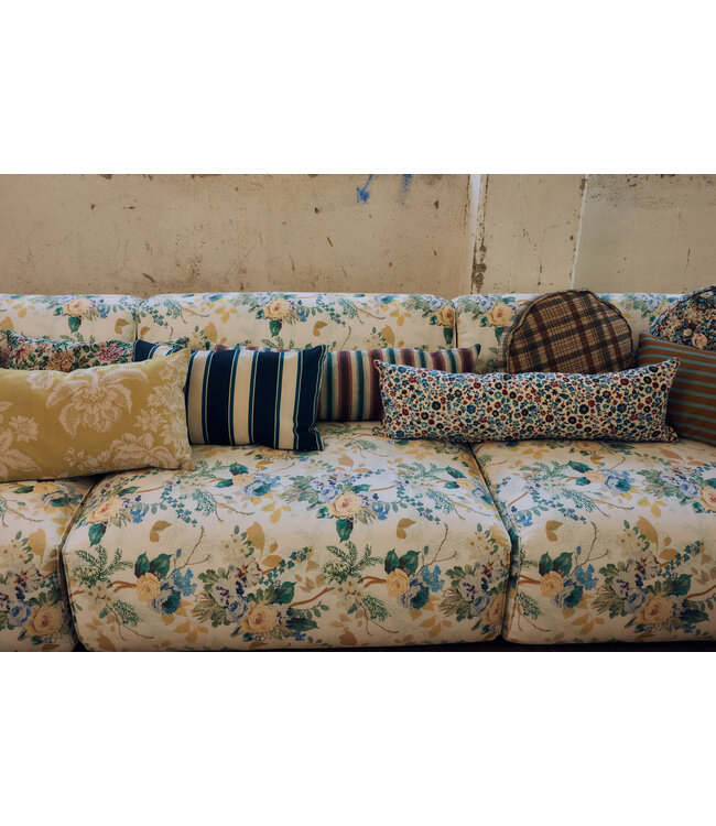 HKLIVING Kussen Printed cushion, blues (60x35cm)