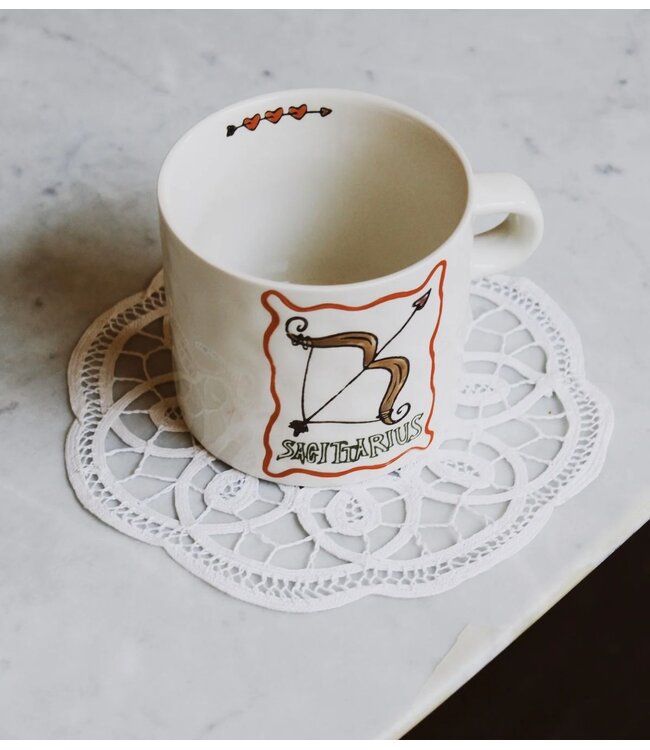 Anna+Nina Mok Zodiac Mug Sagittarius
