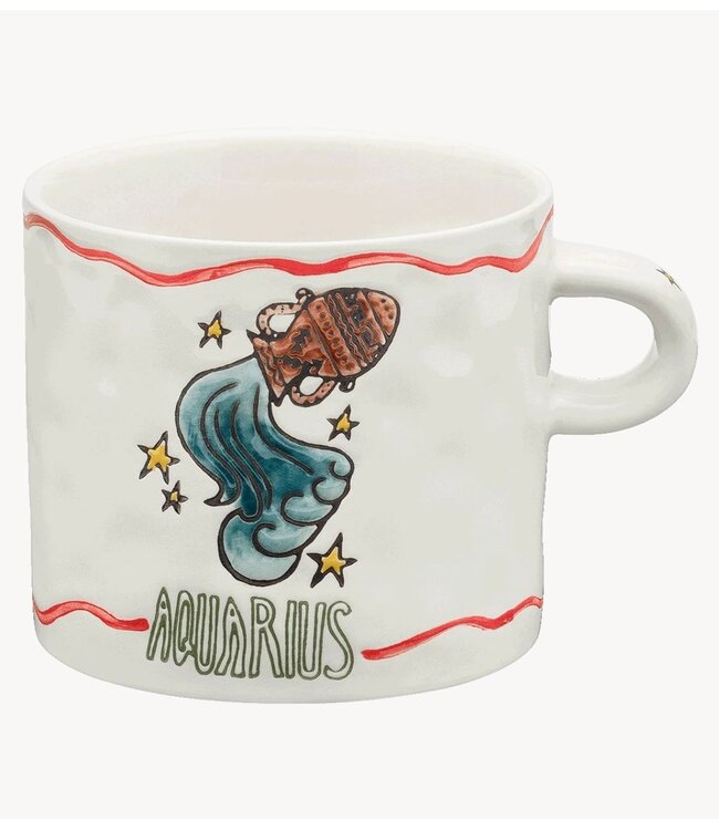 Anna+Nina Mok Zodiac Mug Aquarius