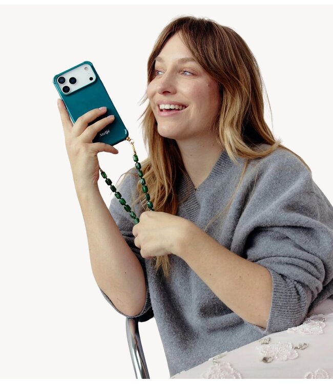 Ateljé Telefoonkoord short Touch grass cord