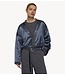 10DAYS Vest reversible cardigan fleece steel blue