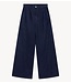 Alix The Label Broek ladies woven wide leg denim pants indigo denim
