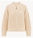 BY-BAR Vest lavi cardigan chalk