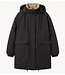 BY-BAR Jas dean long parka jet black