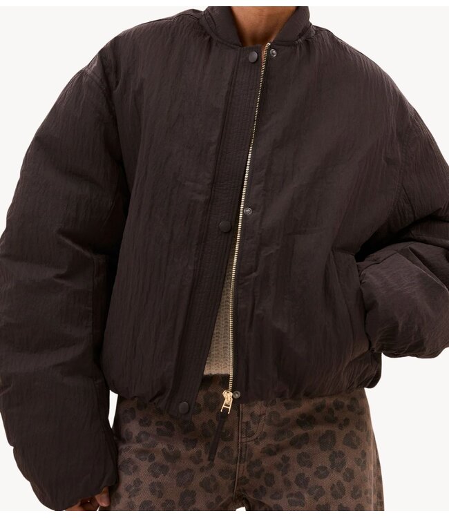 BY-BAR Jas bodie bomber jacket espresso