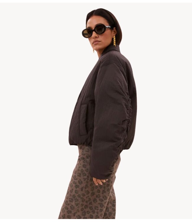 BY-BAR Jas bodie bomber jacket espresso
