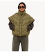 BY-BAR Jas franky sleeveless jacket olive