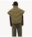 BY-BAR Jas franky sleeveless jacket olive