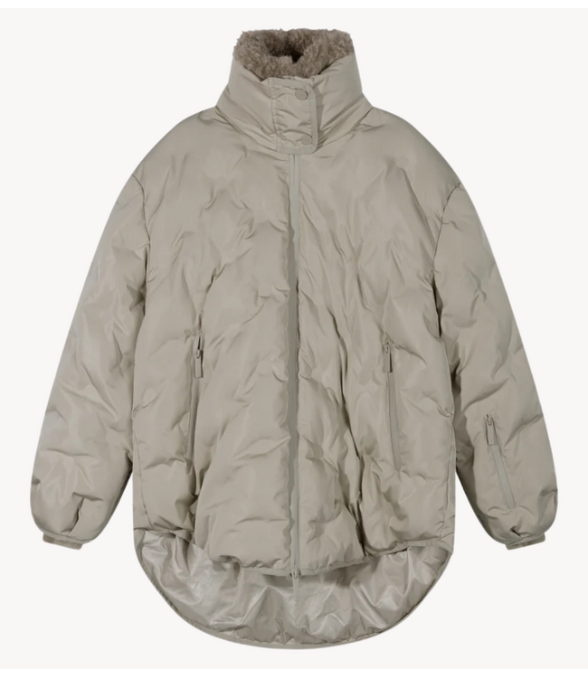 10DAYS Jas the darling coat fog