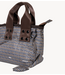 10DAYS Tas small padded shopper check champagne
