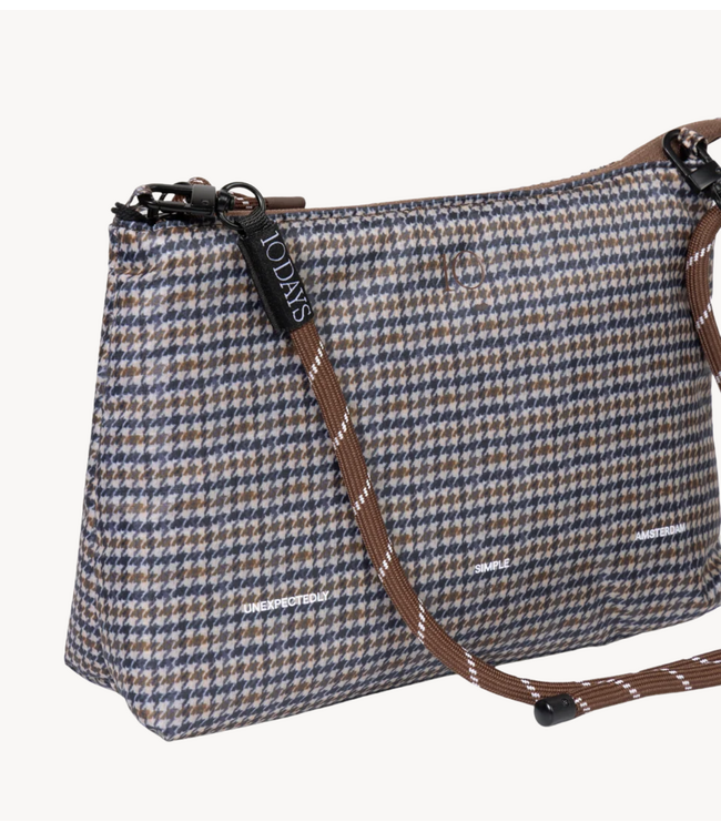 10DAYS Tas padded mini pouch check champagne