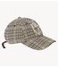 10DAYS Pet wool blend check cap champagne