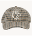 10DAYS Pet wool blend check cap champagne