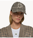 10DAYS Pet wool blend check cap champagne