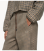 10DAYS Vest check cardigan reversible champagne