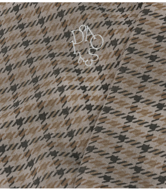 10DAYS Vest check cardigan reversible champagne