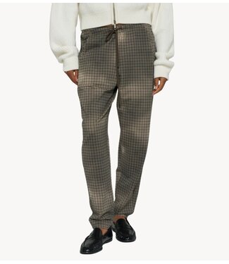 10DAYS Broek chique pants check champagne