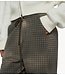 10DAYS Broek chique pants check champagne