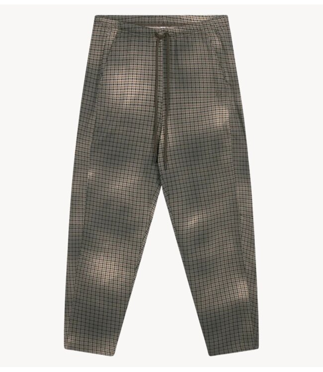 10DAYS Broek chique pants check champagne