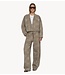 10DAYS Broek western jogger check champagne