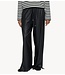 10DAYS Broek wide leg PU pants black