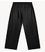 10DAYS Broek wide leg PU pants black