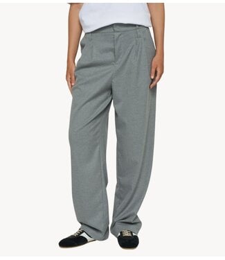 10DAYS Broek tapared pants light grey melee