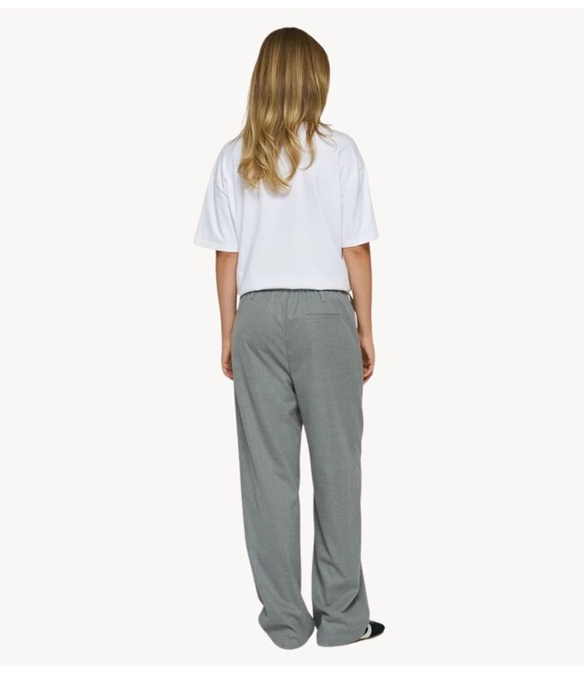 10DAYS Broek tapared pants light grey melee
