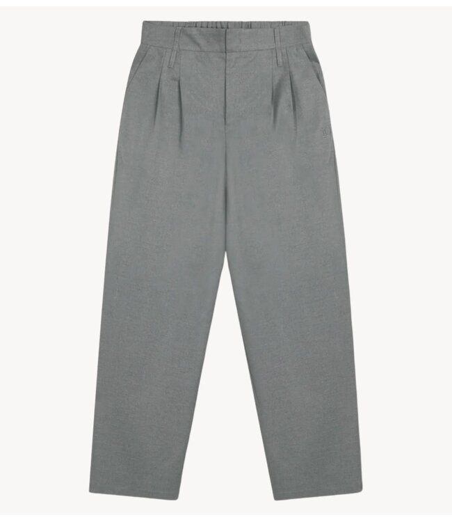 10DAYS Broek tapared pants light grey melee