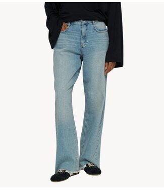 10DAYS Broek straight leg denim pants blue denim