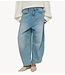 10DAYS Broek wide tapered denim pants blue denim