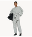 10DAYS Trui puff sleeve sweater neoprene light grey melee