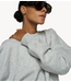 10DAYS Trui puff sleeve sweater neoprene light grey melee