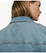 10DAYS Gilet cropped denim gilet blue denim