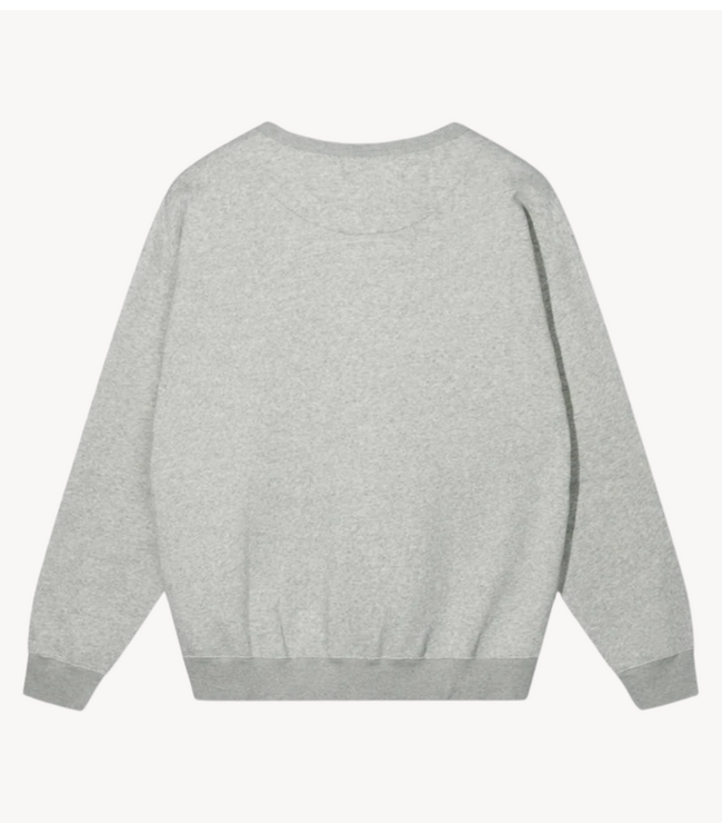 10DAYS Trui statement sweater logo light grey melee