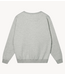 10DAYS Trui statement sweater logo light grey melee