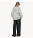 10DAYS Trui statement sweater logo light grey melee
