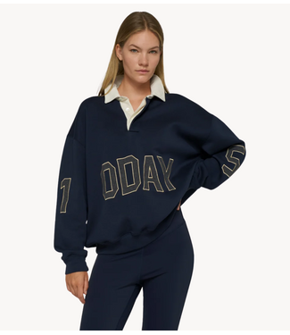 10DAYS Trui statement rugby sweater night sky