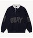 10DAYS Trui statement rugby sweater night sky