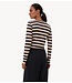 BY-BAR Top basic ls big stripe top night sky